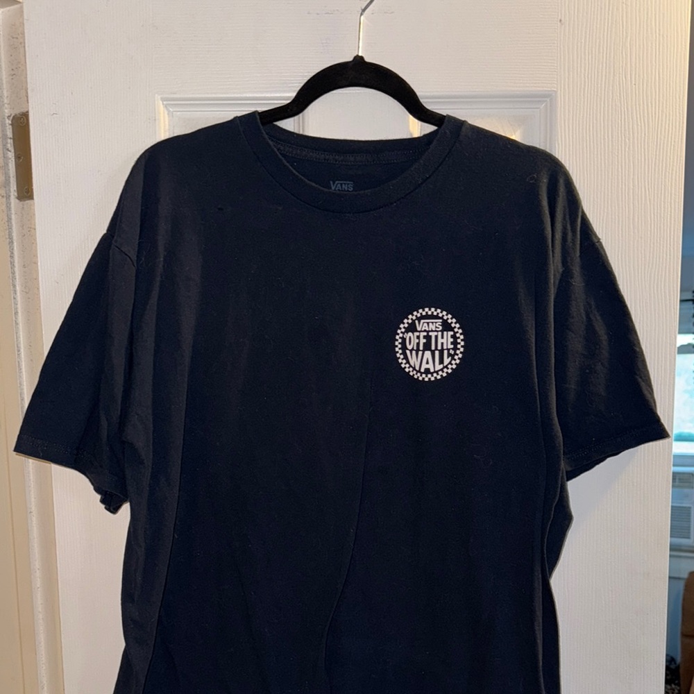 Vans Navy Blue “Off the Wall” T-Shirt